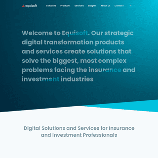 Equisoft - Insurance & Investment Software Solutions