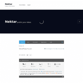 WordPress Forum â€“ Nektar