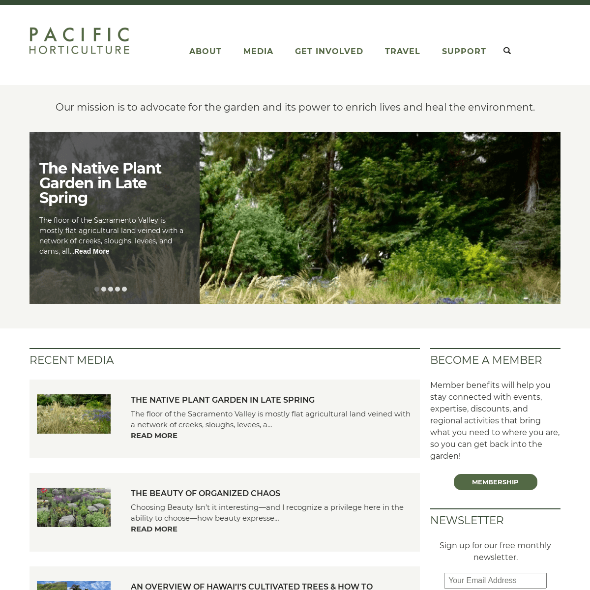 A complete backup of https://pacifichorticulture.org