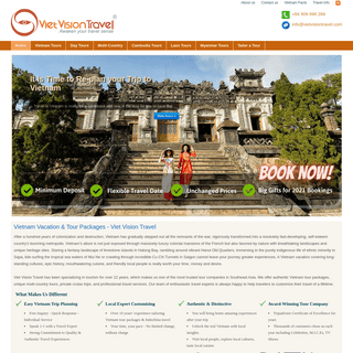 A complete backup of https://vietvisiontravel.com