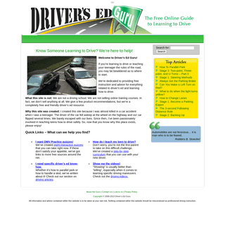Know Someone Learning to Drive- We`re here to help! - Driverâ€™s Ed Guru