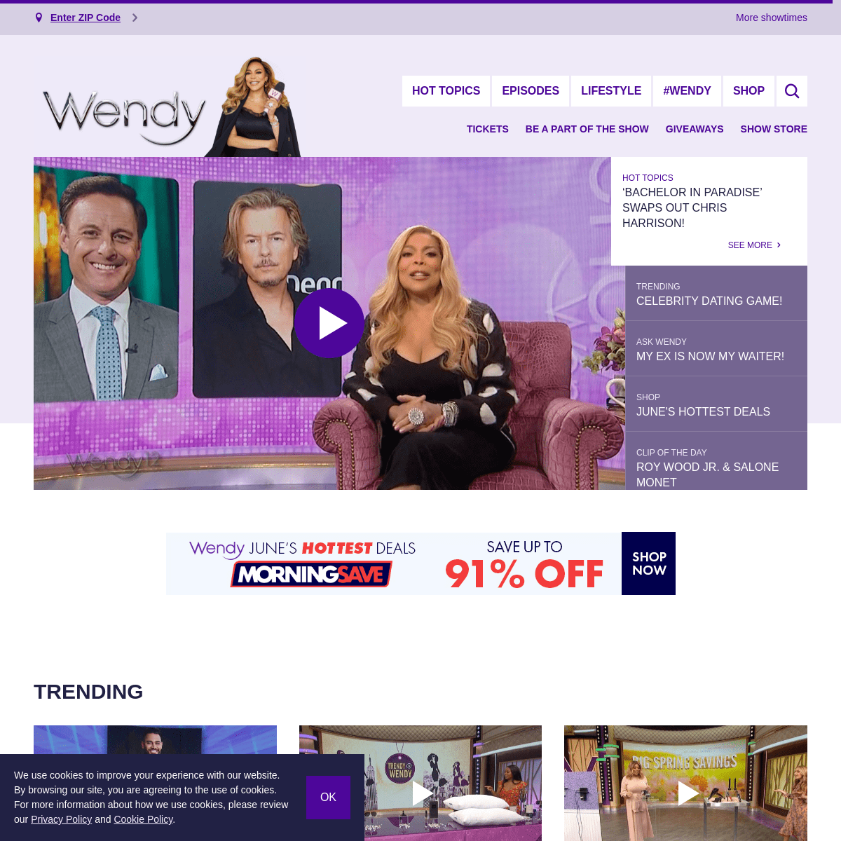 A complete backup of https://wendyshow.com