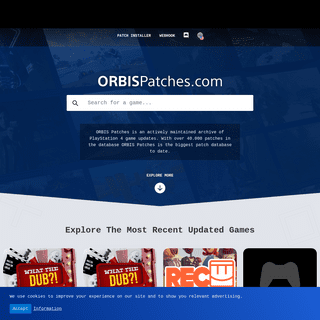 A complete backup of https://orbispatches.com