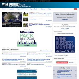 Wine Business - Home page for the wine industry