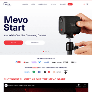 Mevo - Your All-In-One Wireless Live Streaming Camera â€“ Mevo Store