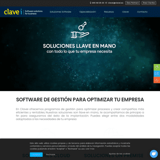 A complete backup of https://clavei.es