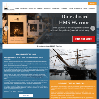 A complete backup of https://hmswarrior.org