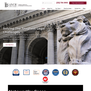 Top-Rated NYC Criminal Defense Lawyers - The Blanch Law Firm