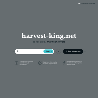 A complete backup of https://harvest-king.net