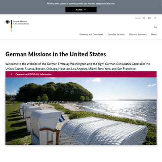 German Missions in the United States - Federal Foreign Office