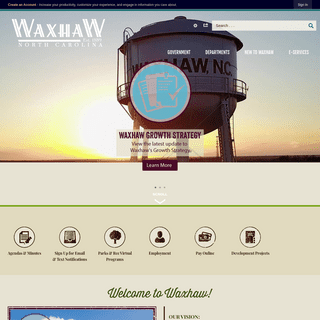 A complete backup of https://waxhaw.com
