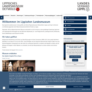 A complete backup of https://lippisches-landesmuseum.de