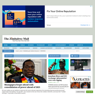 A complete backup of https://thezimbabwemail.com