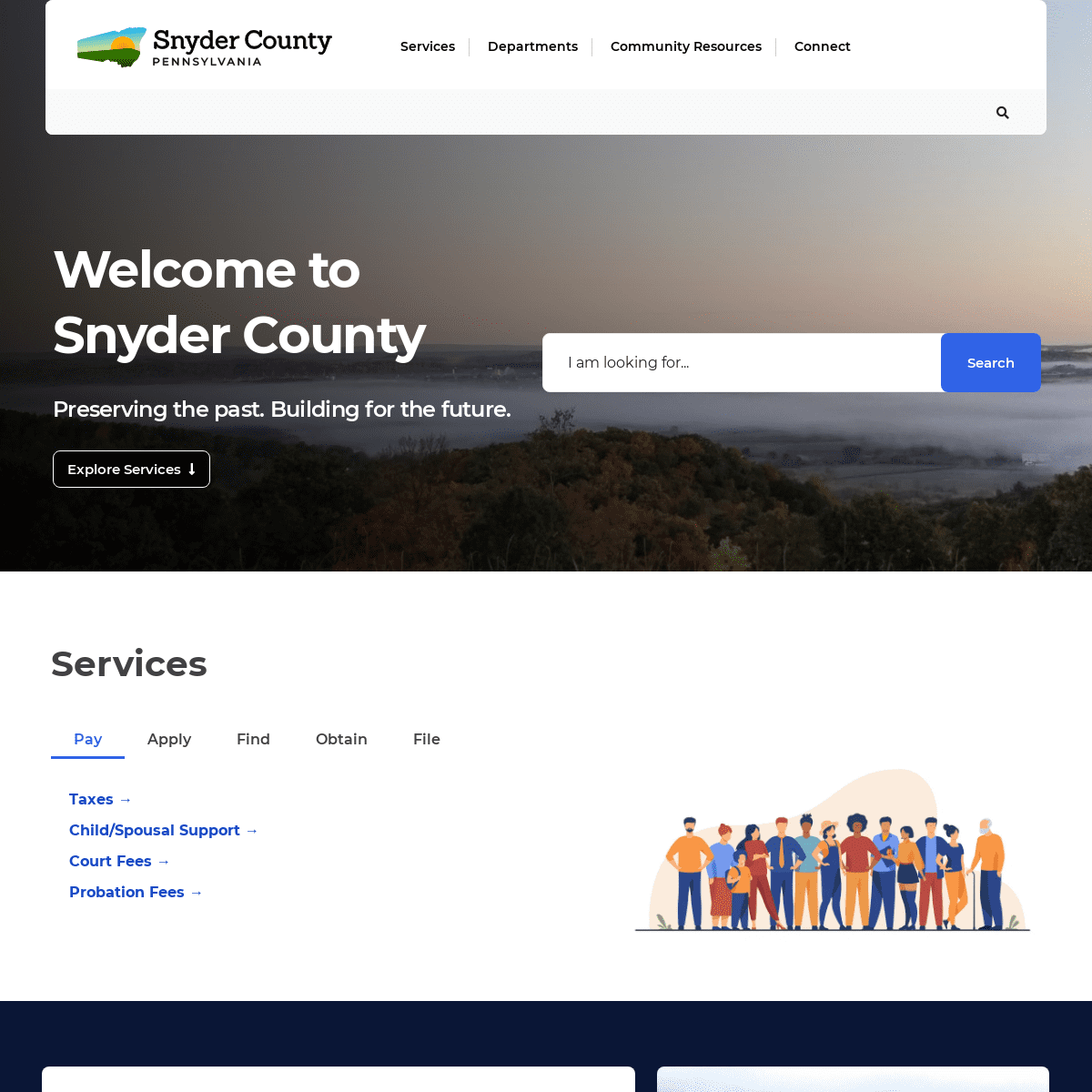 A complete backup of https://snydercounty.org