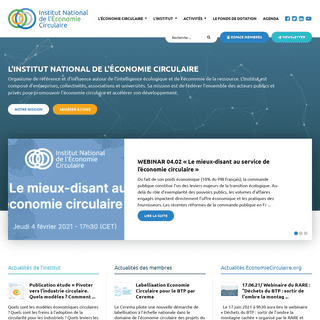 A complete backup of https://institut-economie-circulaire.fr