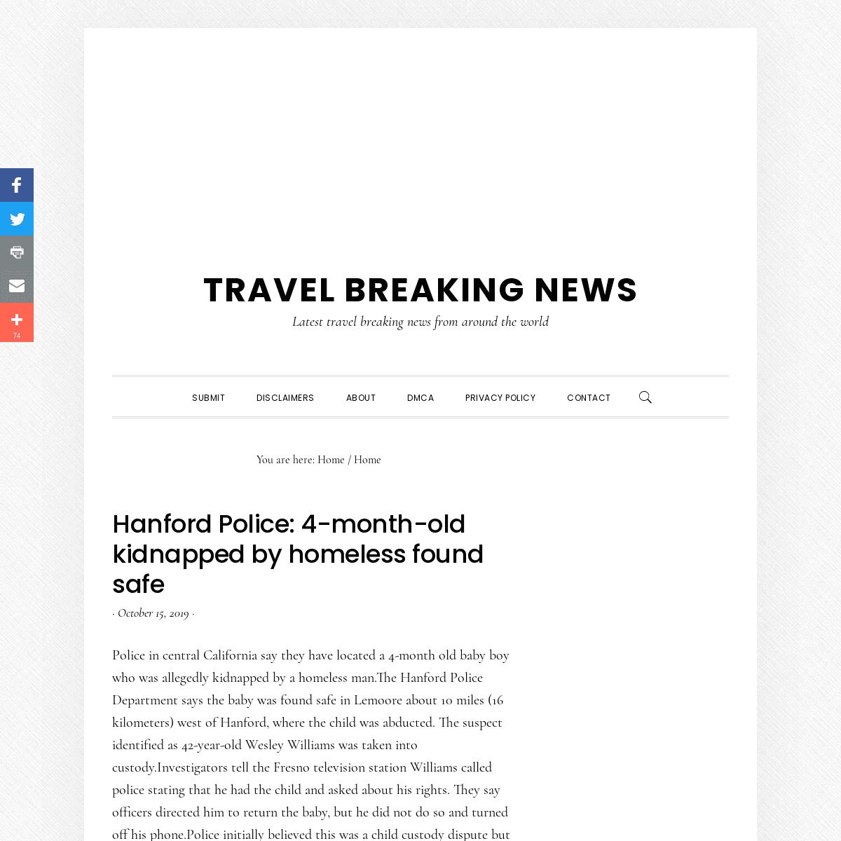 A complete backup of https://travelbreakingnews.net