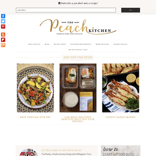 A complete backup of https://thepeachkitchen.com