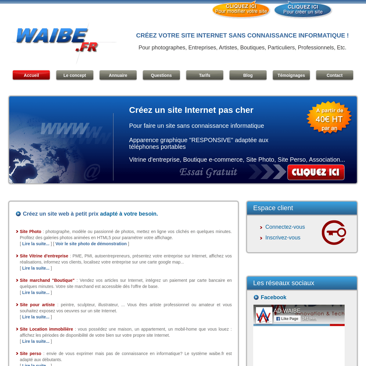 A complete backup of https://waibe.fr