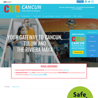 A complete backup of https://cancunairport.com