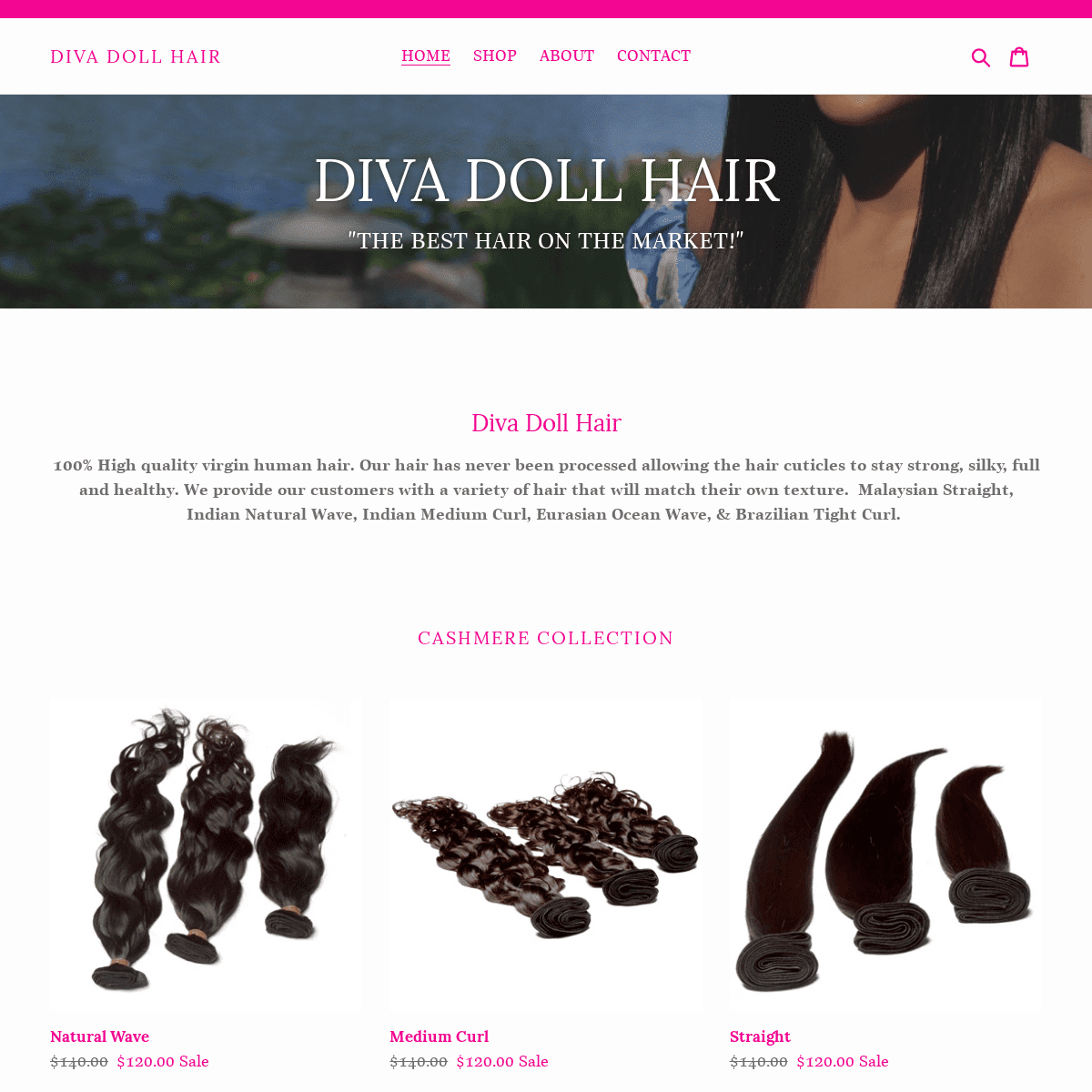 A complete backup of https://divadollhair.com