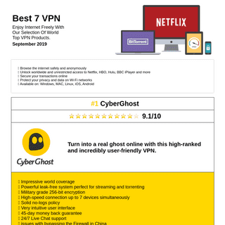 Best 7 VPN