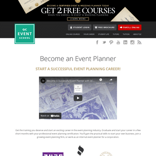 Start a Career in Event Planning - QC Event School