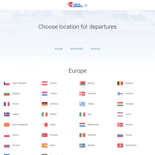 A complete backup of https://czechairlines.com