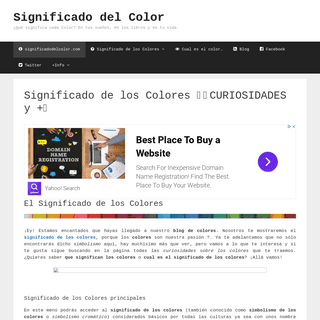 A complete backup of https://significadodelcolor.com
