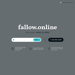 A complete backup of https://fallow.online