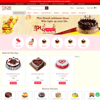 Online Cake & Flower Delivery with Free Shipping -CakenGifts