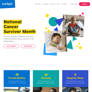 Homepage - Starlight Children`s Foundation