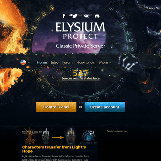 A complete backup of https://elysium-project.org