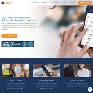 Legal Practice Management Software - LEAP Legal Software Australia