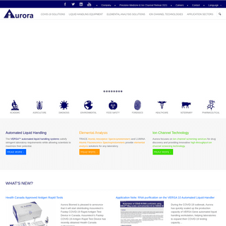 A complete backup of https://aurorabiomed.com