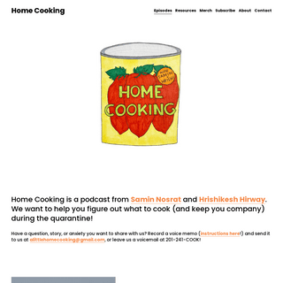A complete backup of https://homecooking.show