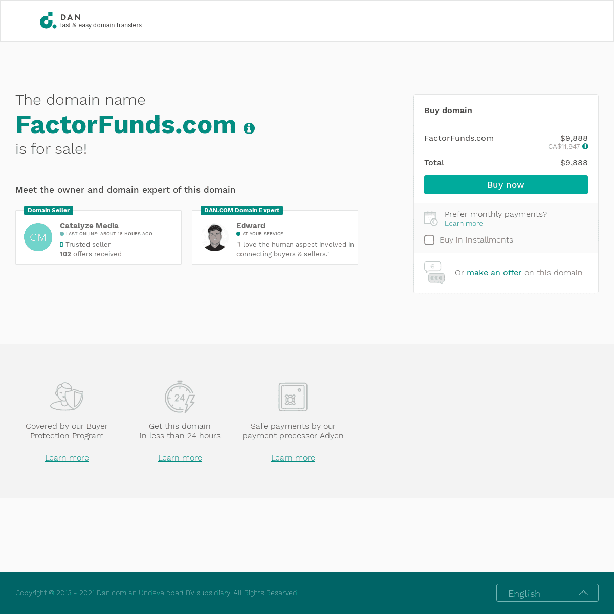 A complete backup of https://factorfunds.com