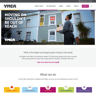 A complete backup of https://ymca.org.uk