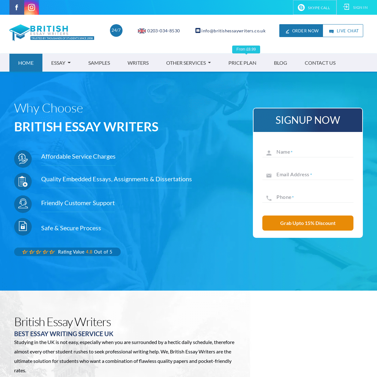 A complete backup of https://britishessaywriters.co.uk