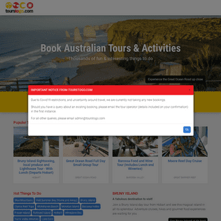 Tours To Go - Search, Compare and Book Tours Online