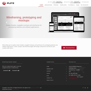 iPlotz- wireframing, mockups and prototyping for websites and applications