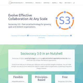 Sociocracy 3.0 - Effective Collaboration At Any Scale