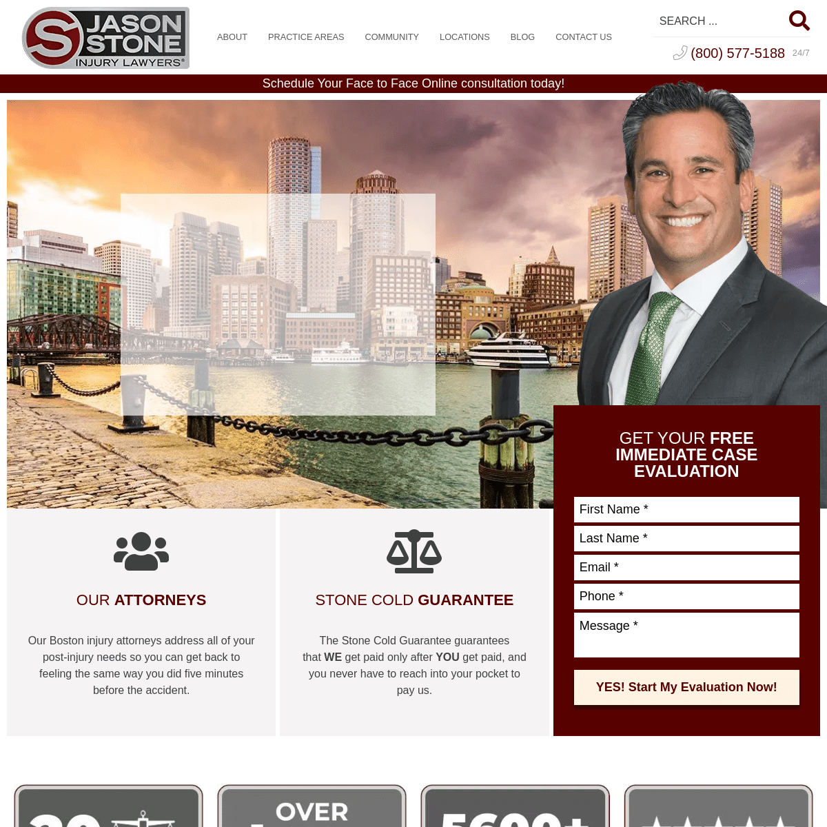 Personal Injury Lawyers Massachusetts - Jason Stone Injury Lawyers - (615) 523-4357