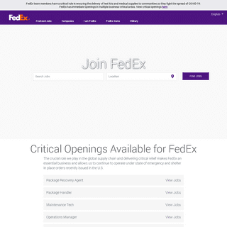 A complete backup of https://careers.fedex.com