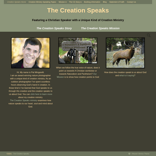 The Creation Speaks Creation Ministry