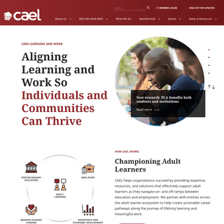 CAEL- Align Learning and Work - Home