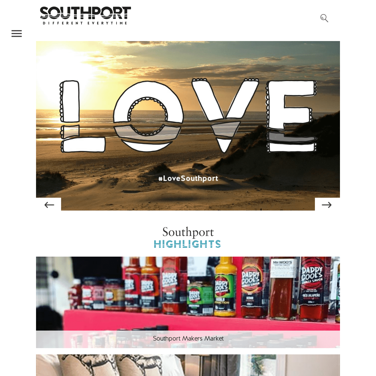 A complete backup of https://visitsouthport.com