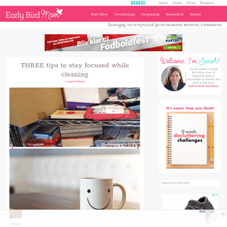 Early Bird Mom - Helping you declutter your home and live with less stress and more freedom