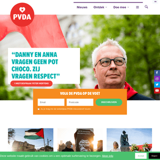 A complete backup of https://pvda.be