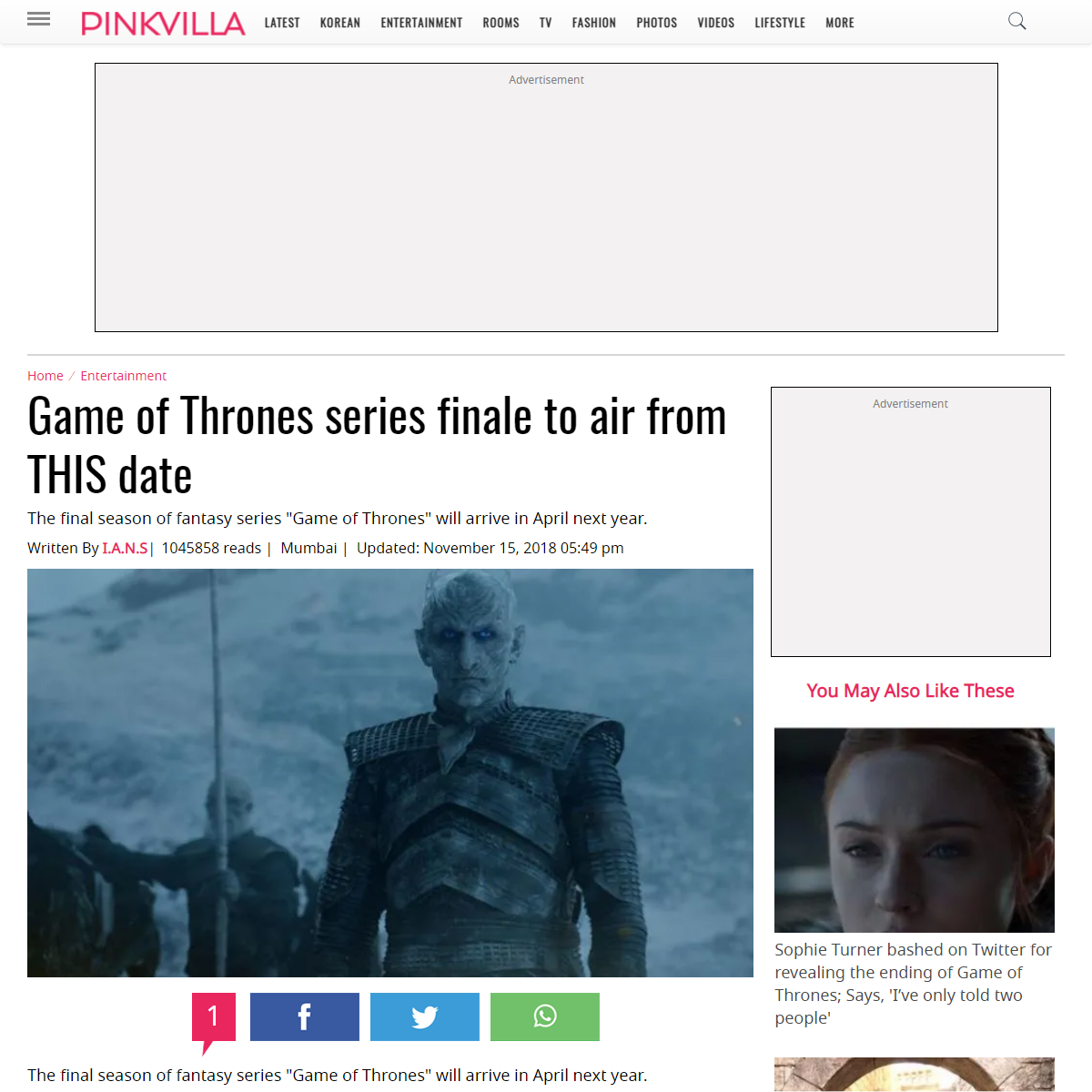 A complete backup of https://www.pinkvilla.com/entertainment/news/game-thrones-series-finale-air-date-431688