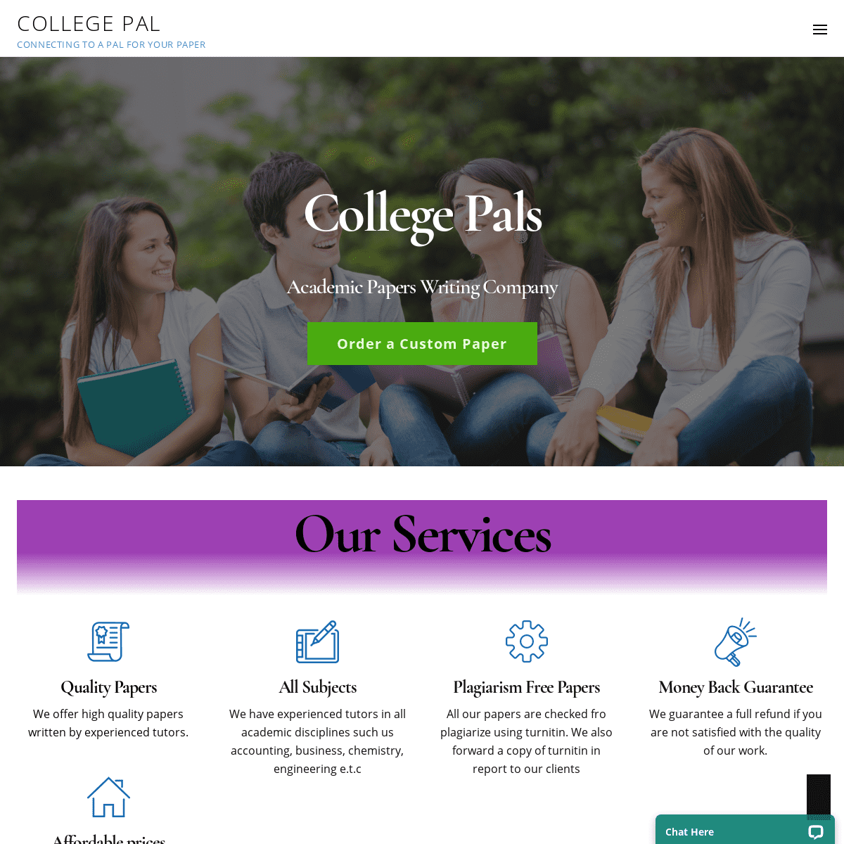 A complete backup of https://collepals.com